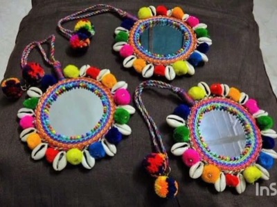 Ravishing hand made jewellery || hand made choker set, bangles , earrings