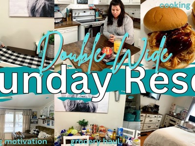 SUNDAY RESET | CLEAN WITH ME 2023 | CLEANING MOTIVATION | MOBILE HOME LIVING | ALL THINGS JESSIE