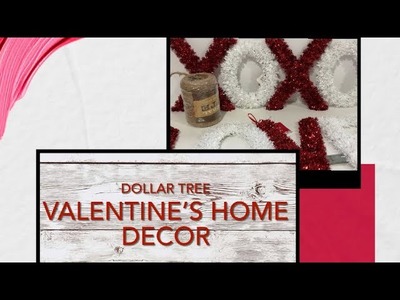 Valentine’s day decor | #valentinesday #dollartree