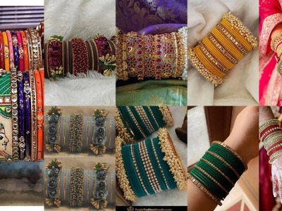 Wedding bangles set design ideas#bangles set#latest #trending #unique #modern#handmade#bangles.