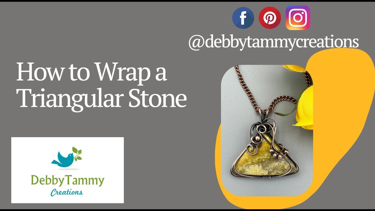Wrapping a Triangular Stone