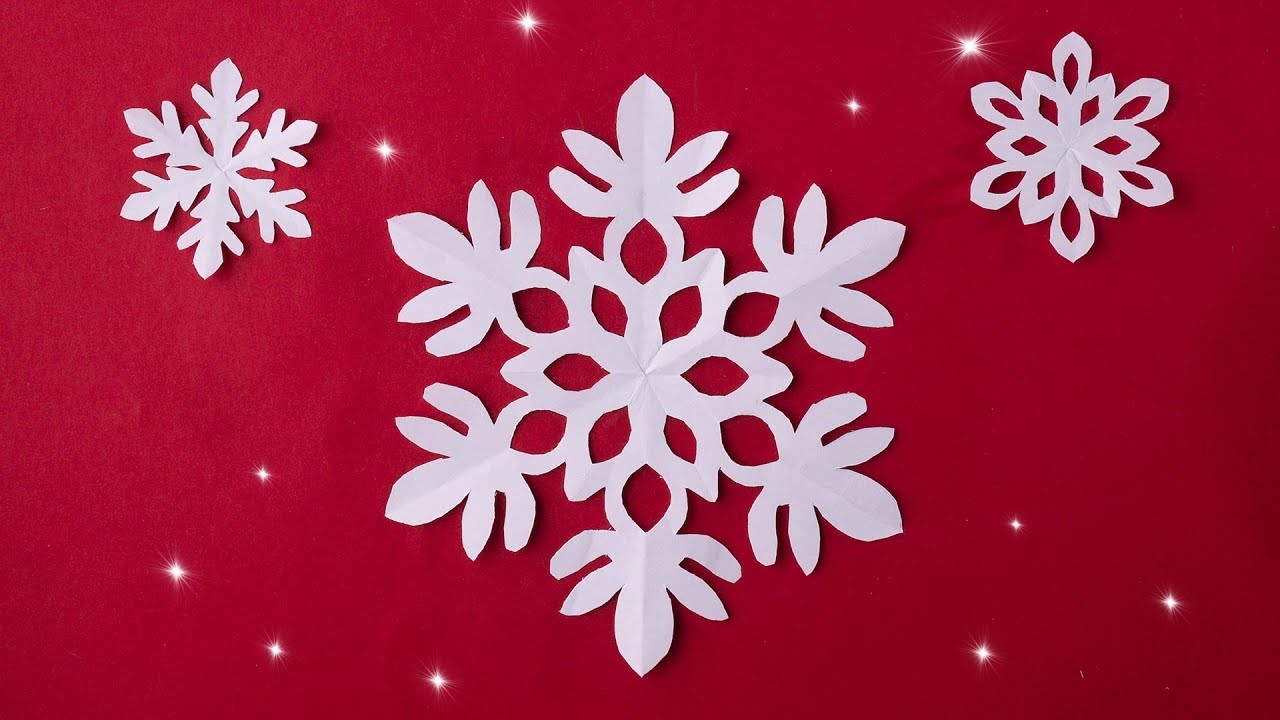 3 ideas how to make snowflakes [in 5 minutes craft tutorial]