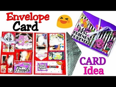 Beautiful Envelope Card Idea||Bestfriend Handmade Gift Idea||Handmade Envelope Card||Gift Ideas