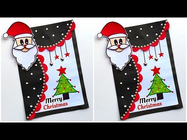 Christmas card making ideas 2022. Easy and beautiful card for christmas handmade