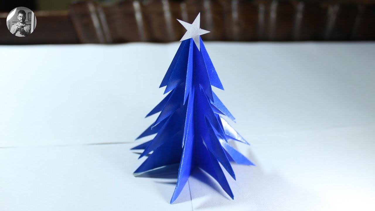 Christmas Tree Origami 3D