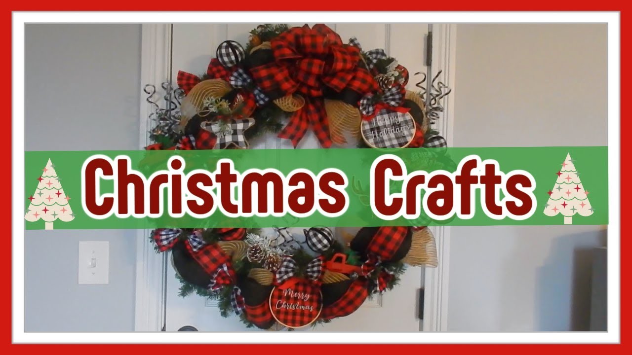 Christmas Wreath Making | Holiday Craft With Me |  2022