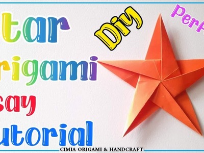 #Cimia  3D  Star paper origami