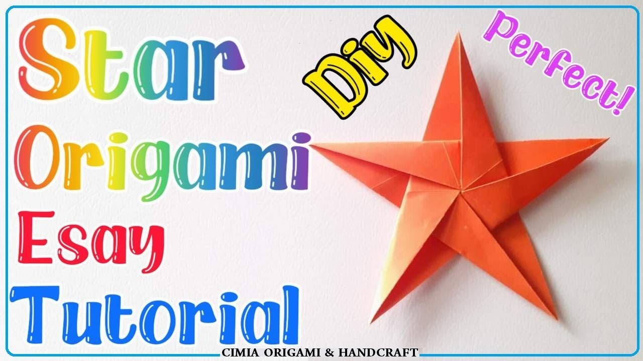 #Cimia  3D  Star paper origami