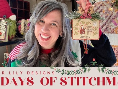 Day 9 ---  The 12 Days of Stitchmas - Let's Chat with Scarlet Sky Designs @scarletskydesigns