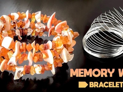 DIY Beaded Bracelet | Memory Wire Bracelet Tutorial | How to make a Bracelet | Bracelet Making