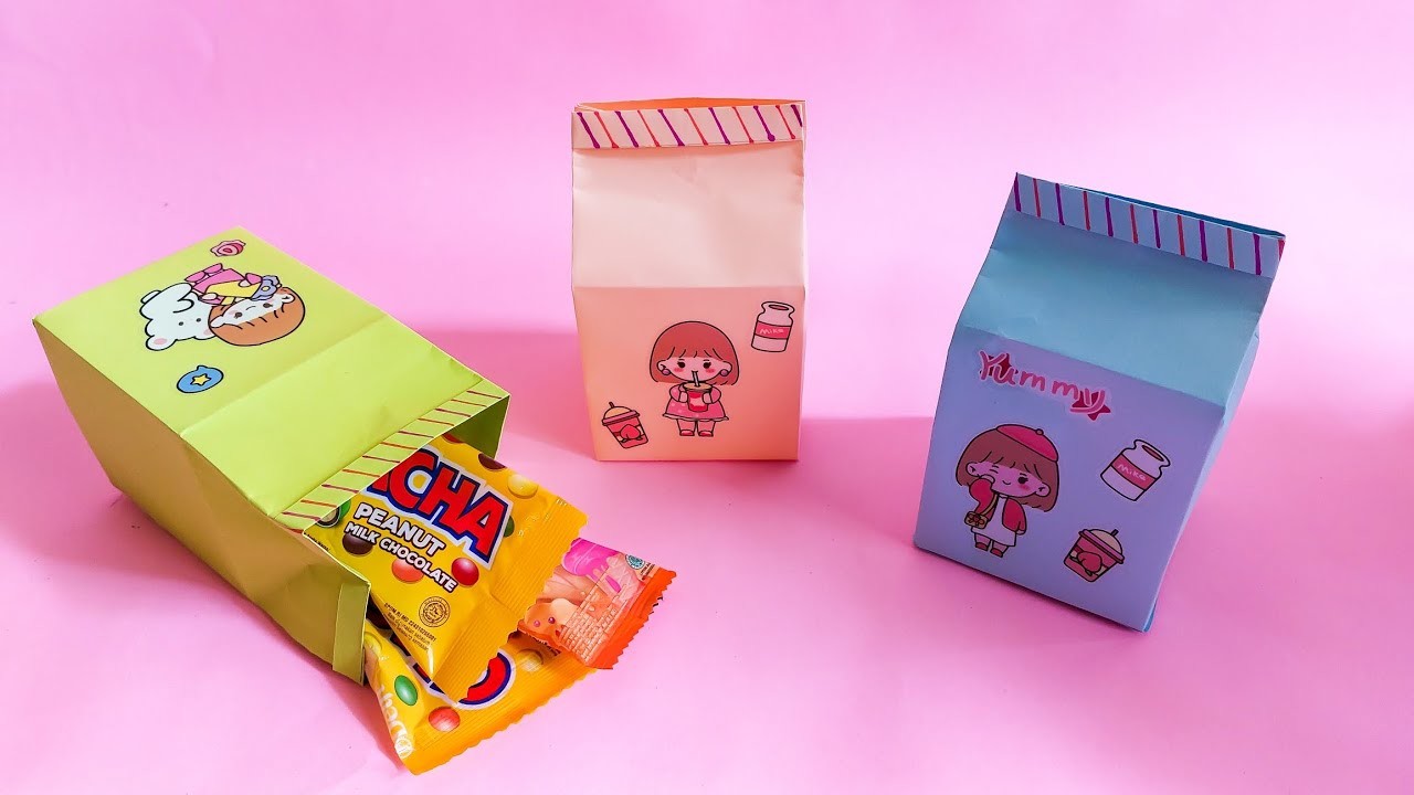 DIY Paper Gift Bag | Paper Box Packaging | Paper Box Making