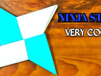 How To Make a Paper Ninja Star  - Origami