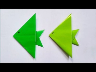 How to make fish origami ???? || Fish origami || Paper Crafts || Diy