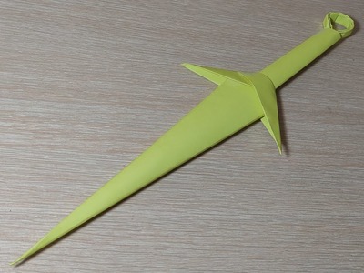 How to make kunai with paper (origami) 2