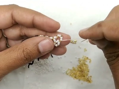 How To Make Malaji for Thakorji | Thakorji Shingar | Laddu Gopal  Malaji.bead work necklace