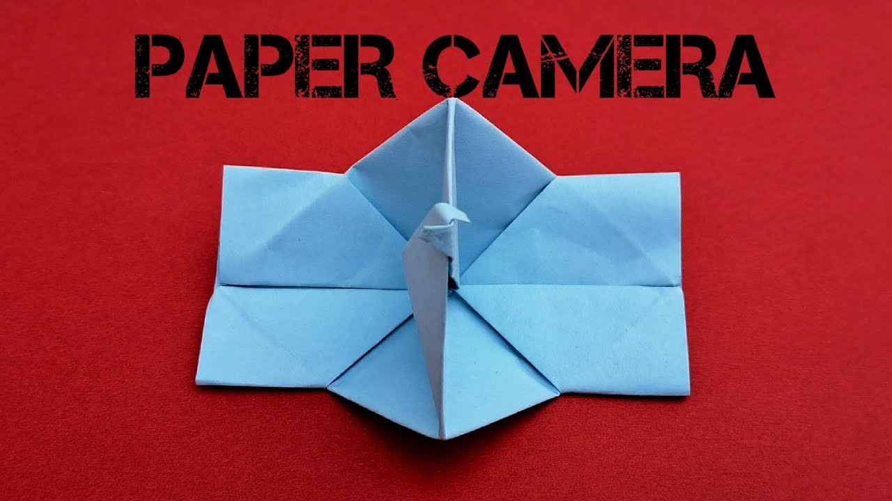 How to make origami camera | Paper camera making |
