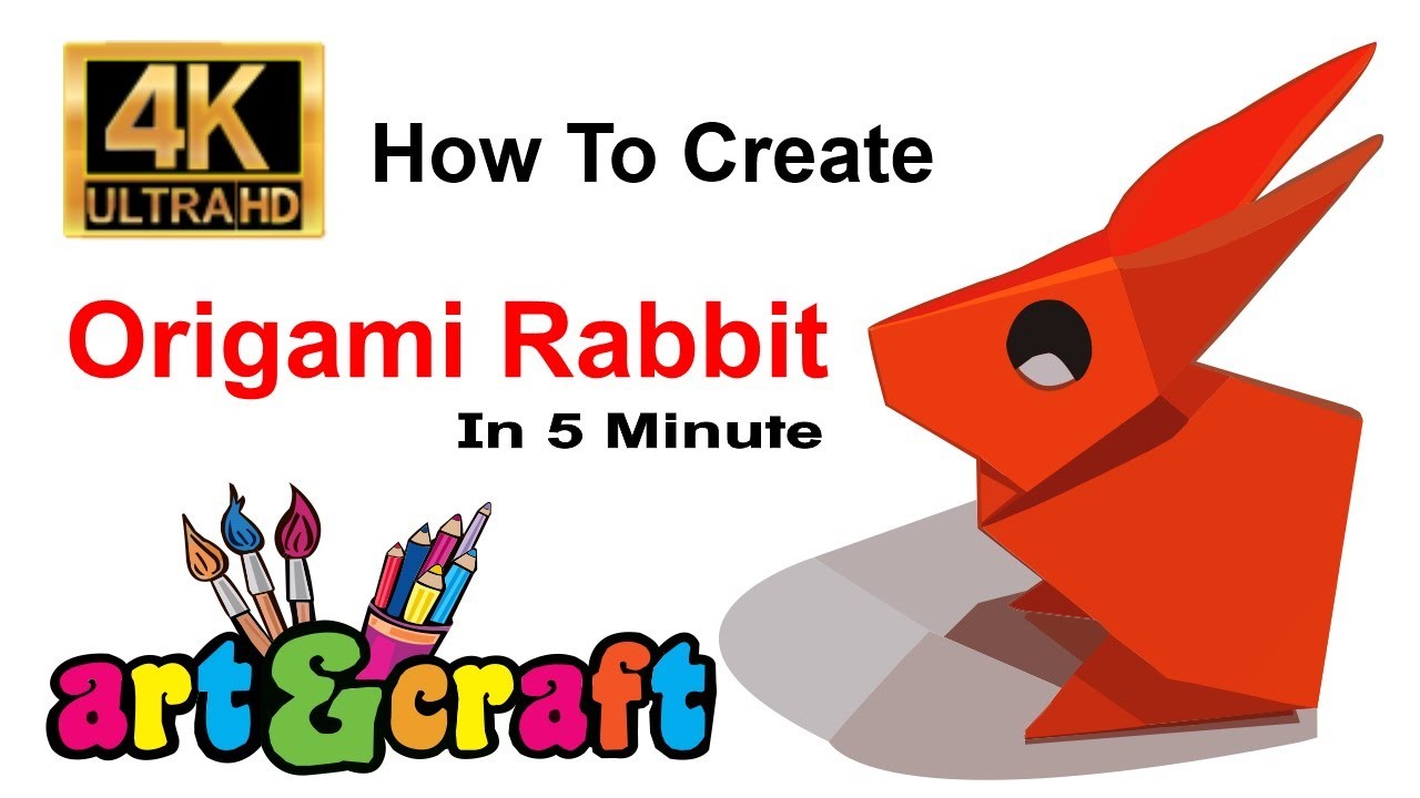 How To Make Origami Rabbit With Paper Step by Step Guide