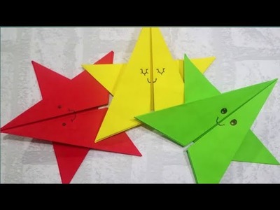 How to make Star Origami ???? || paper crafts || Easy Origami || DIY