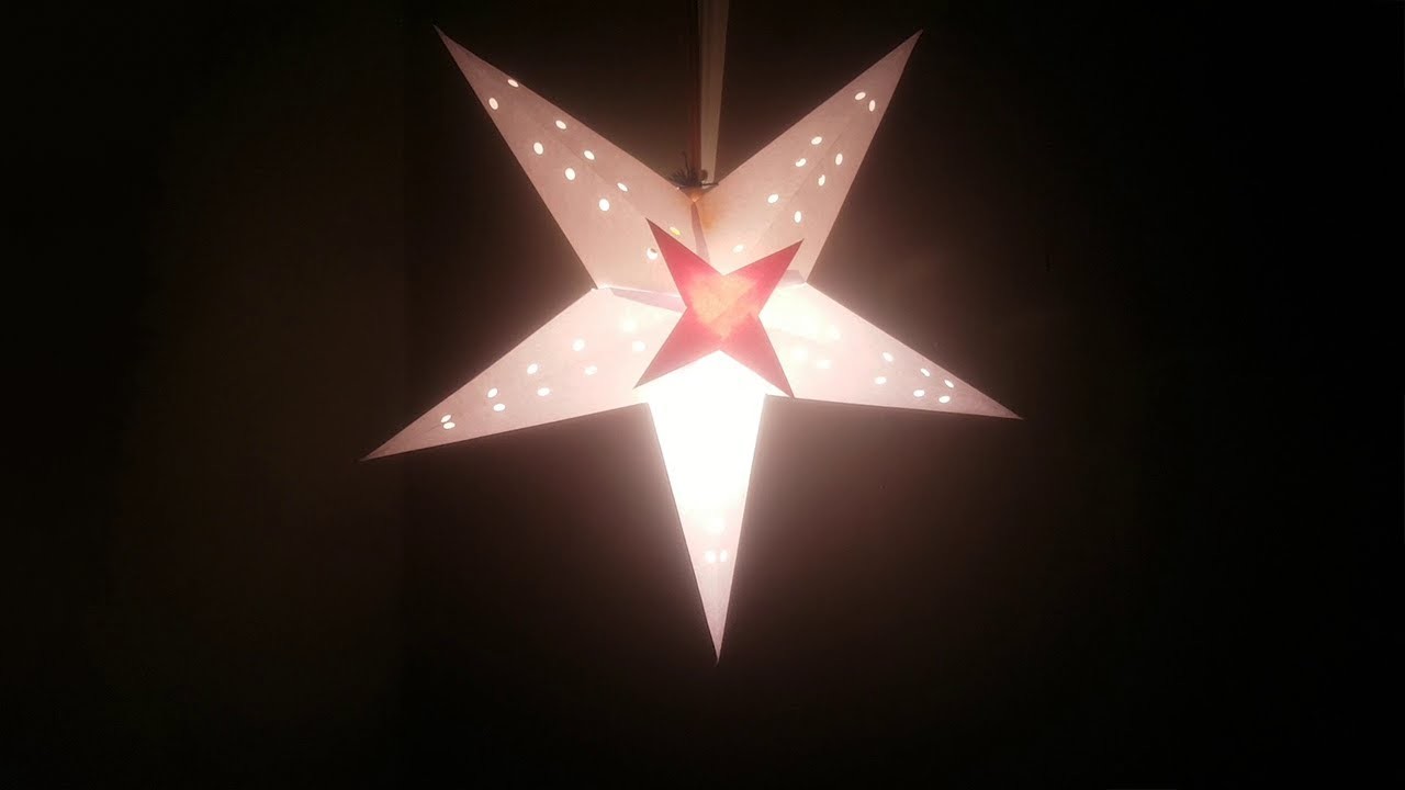 How to star Make a Hanging Paper Lanterns Ligh