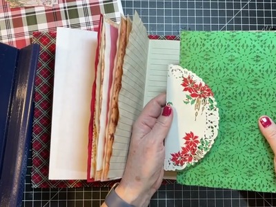 Start to Finish Use It Up Christmas Journal in just over An Hour!!!