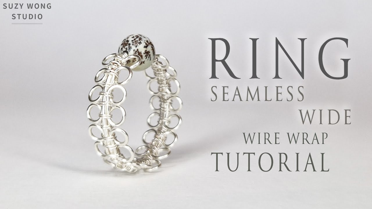 Wide Ring | Seamless Ring |Simple Ring |Easy Ring |Wire Wrap Tutorial |Jewelry Tutorial |How to make