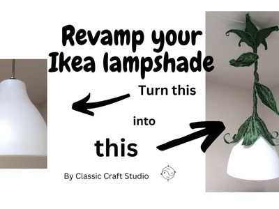 3D Fabric Sculptures DIY. Wire & Fabric, such a wonderful combination. Ikea lamp revamp.