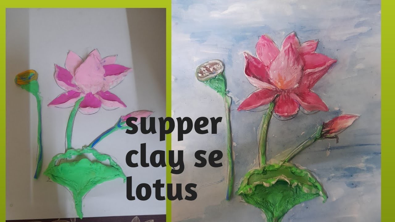 3d lotus flower ???? drawing.  how to draw lotus # khushi art house. 