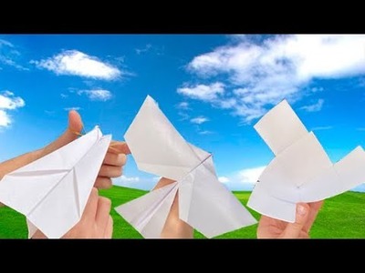 BEST 3 IDEAS How to make a paper airplanes that flies really far