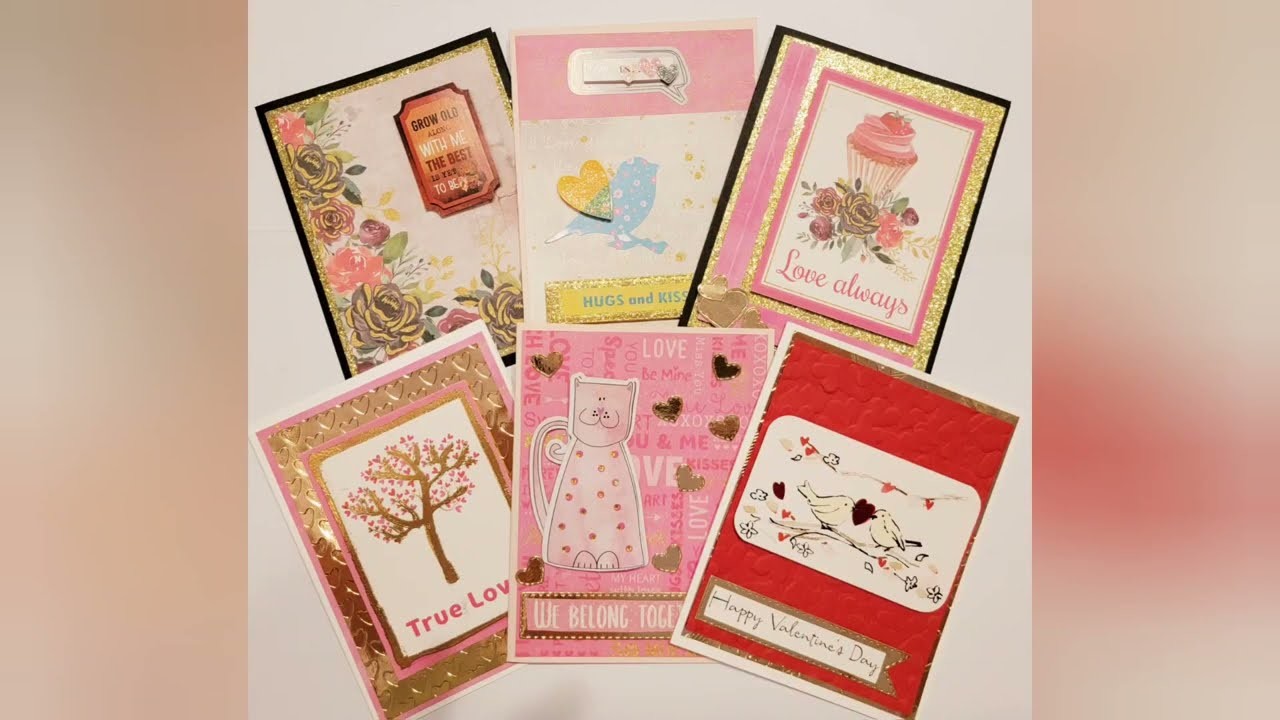 Craft with Me - Easy Valentine Cards from Scraps (Part 2 of 2)