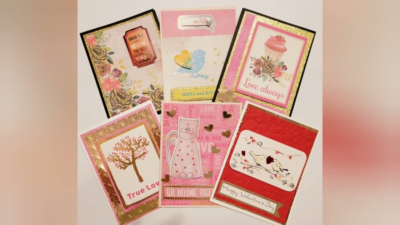 Craft with Me - Easy Valentine Cards from Scraps (Part 1 of 2)