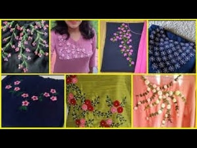Hand Embroidery Designs|Very Letest Beautiful Hand Embroidery Neck Designs Ideas|MISS Intelligent