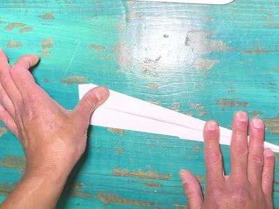 How to create an AWESOME super far flying paper airplane!