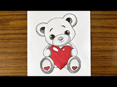 How to draw a teddy bear || Cool things to draw easy for  || Cool drawings