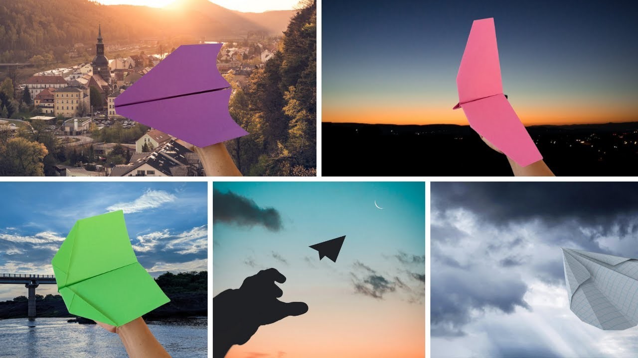 How to make 3 original paper airplanes