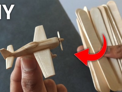 How to Make  Airplane Out of Icecream Sticks |extra 300 plane| #aeroplane #howto