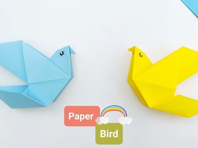 How to make Paper Bird | origami ideas | paper toy ideas | #pandacraft0