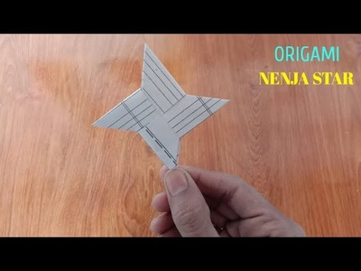 How To Make Paper Nenja Star - origami nenja star
