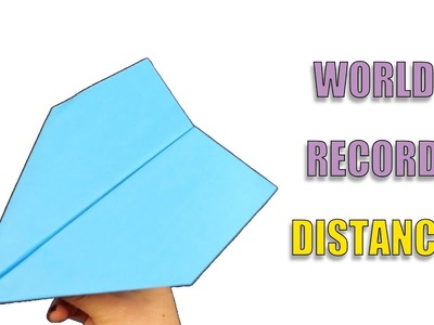 How to Make the BEST Paper Plane for Distance!