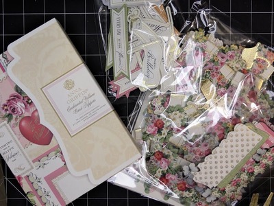 HSN Haul incl. Anna Griffin Enchanted Vellum Card Toppers Kit & Flower Cart Embellishments Unboxing!