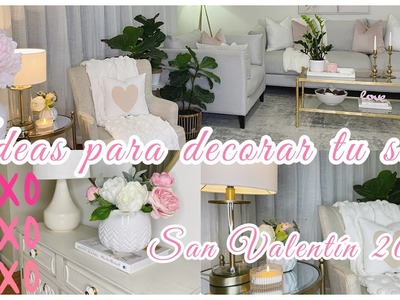 IDEAS PARA DECORAR TU SALA. SAN VALENTÍN 2023 #ideas #decoracion #sanvalentin