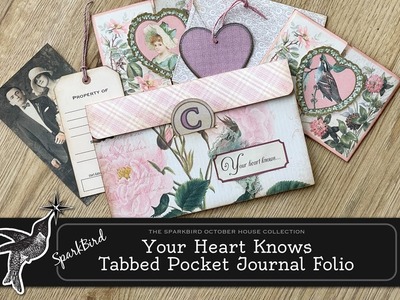 KIT TIPS: Your Heart Knows; A Romantic Divided Tabbed Pocket Folio