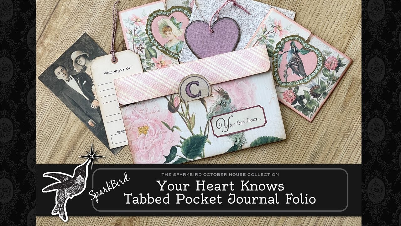 KIT TIPS: Your Heart Knows; A Romantic Divided Tabbed Pocket Folio