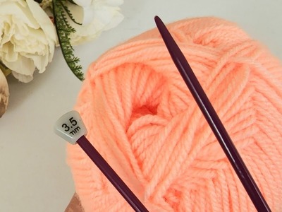 ???? LOOKS STUNNING AND VERY SIMPLE. Knitting for beginners.