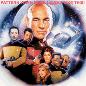 Star Trek The Next Generation Cross Stitch Pattern DMC DIY***LOOK***Buyers Can Download Your Pattern As Soon As They Complete The Purchase