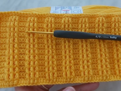 Super Easy Crochet Knitting For Beginners. Çok Kolay Tığ İşi Örgü Modelleri