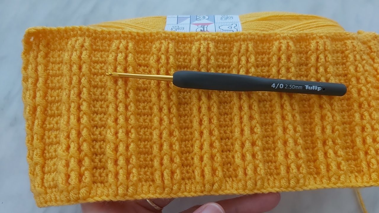 Super Easy Crochet Knitting For Beginners. Çok Kolay Tığ İşi Örgü Modelleri