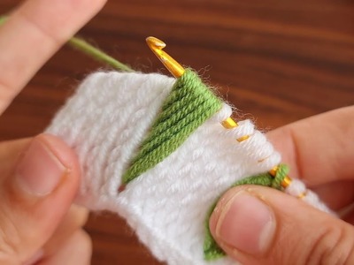 Super very easy tunisian knitting useful crochet model ????Kolay Tunus örgü modelini annem çok sevdi.