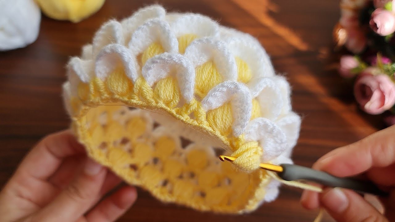 Wow!. Amazing ????easy beautiful crochet knitting decorative basket model ✔️ Kolay geri dönüşüm Örgü