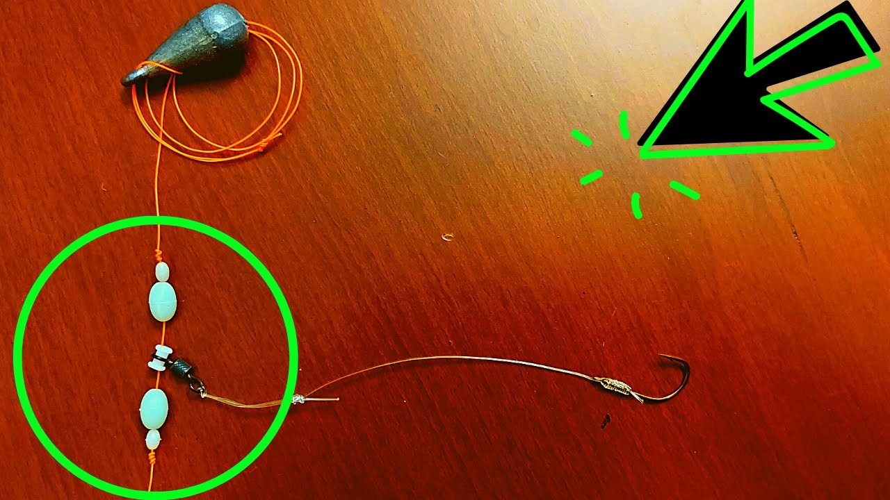 Anti Tangle Fishing Rig, Surf Casting Rig Setup