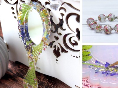 Beautiful DIY Flower and Epoxy resin accessories You'll Love. Amazing DIY ideas from epoxy resin